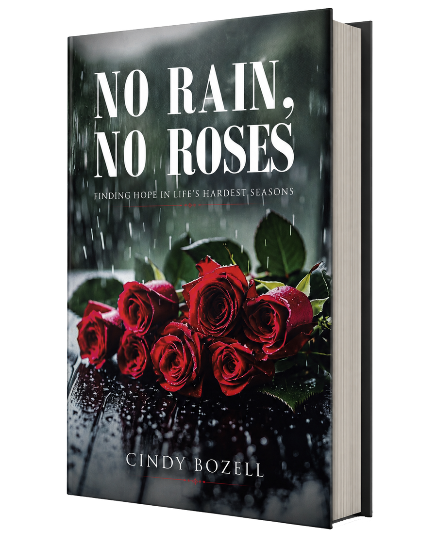 No Rain, No Roses book cover by Cindy Bozell